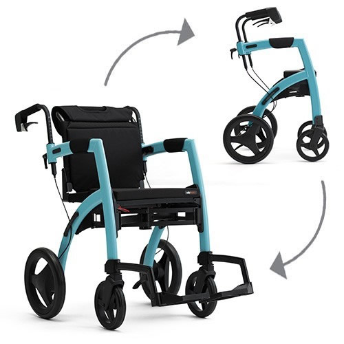 ROLLZ MOTION IL PRIMO ROLLATOR CHE SI TRASFORMA IN SEDIA A ROTELLE