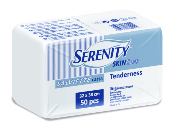 Salviette di carta rigide Tenderness