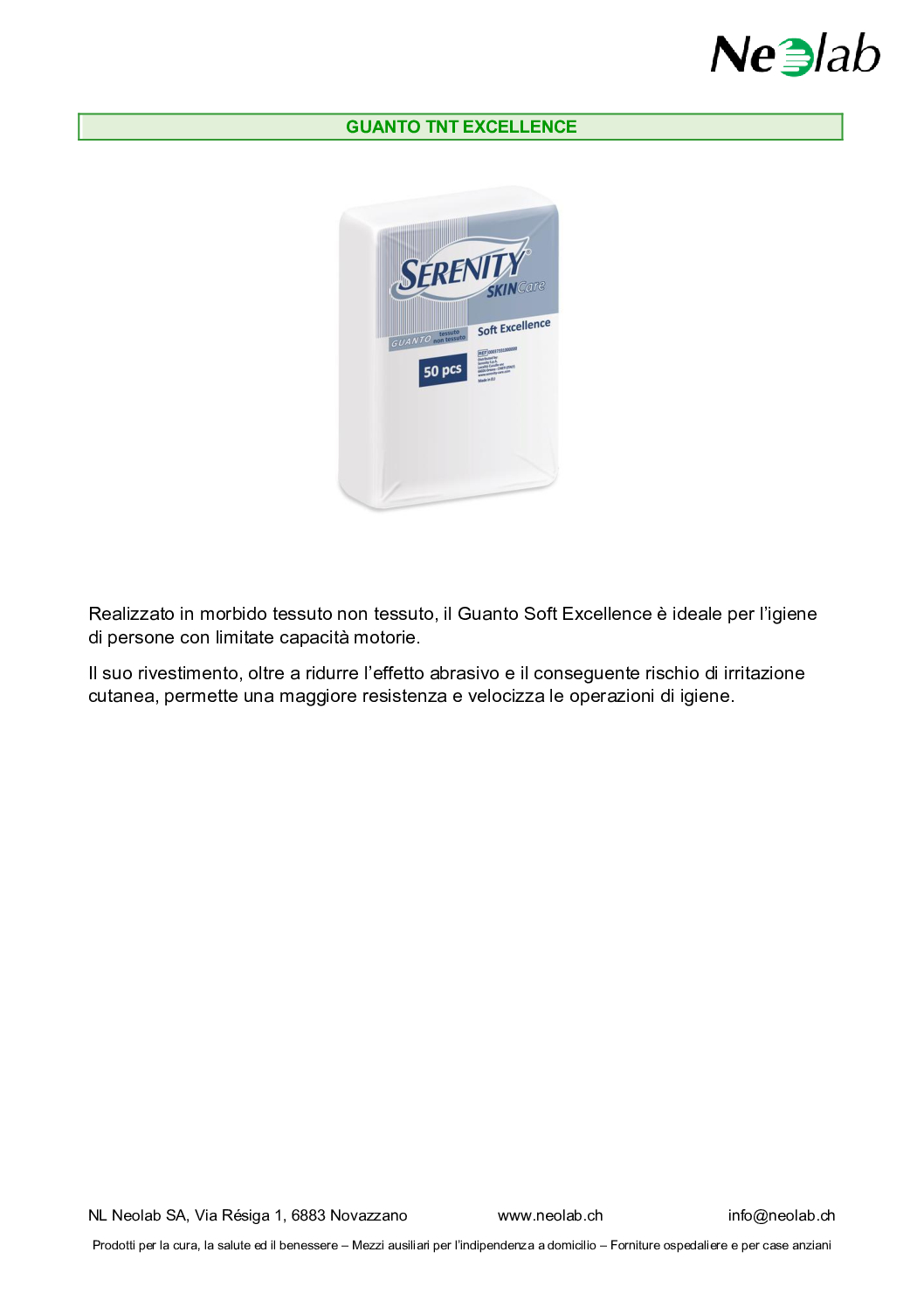 Guanto carta TNT Soft Excellence - immagine 2